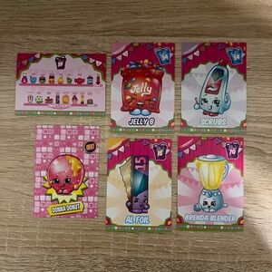 6-Pc. Shopkins Collector Cards